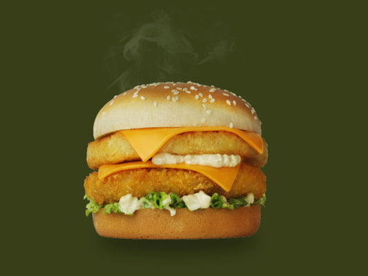 Jumbo Veg Tower Burger - Customized - bolofresh